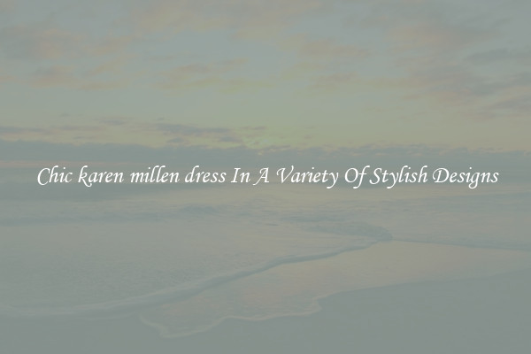 Chic karen millen dress In A Variety Of Stylish Designs