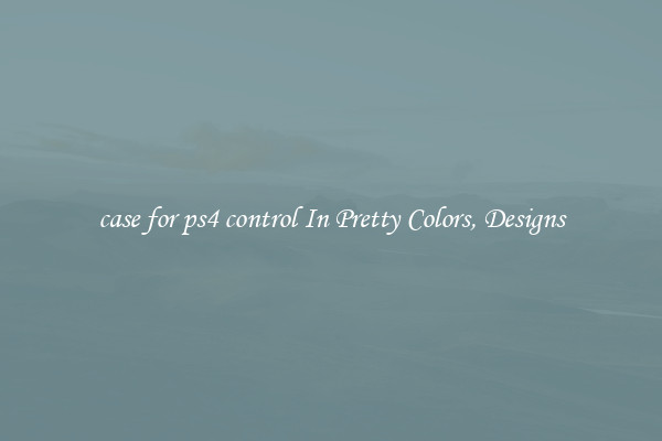 case for ps4 control In Pretty Colors, Designs