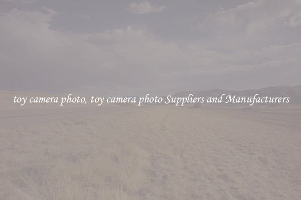 toy camera photo, toy camera photo Suppliers and Manufacturers
