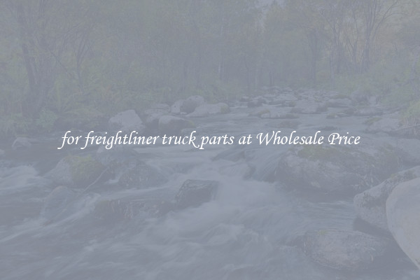 for freightliner truck parts at Wholesale Price