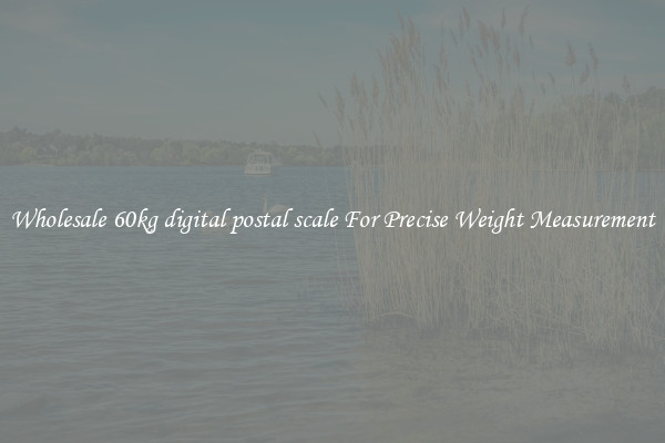 Wholesale 60kg digital postal scale For Precise Weight Measurement