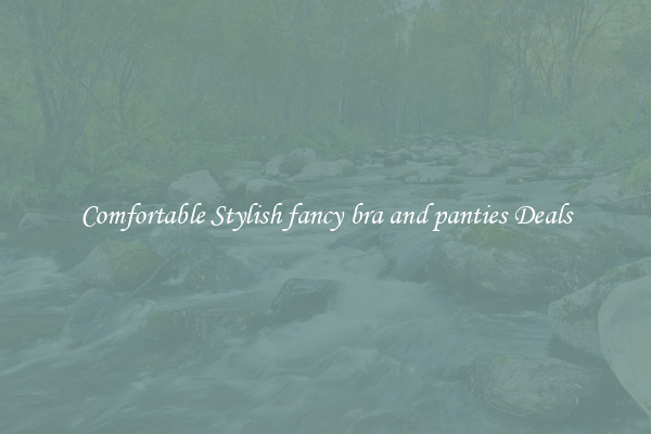Comfortable Stylish fancy bra and panties Deals